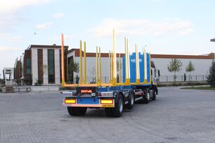 NOVA TIMBER SEMI TRAILER PRODUCTION with BUNKS baru