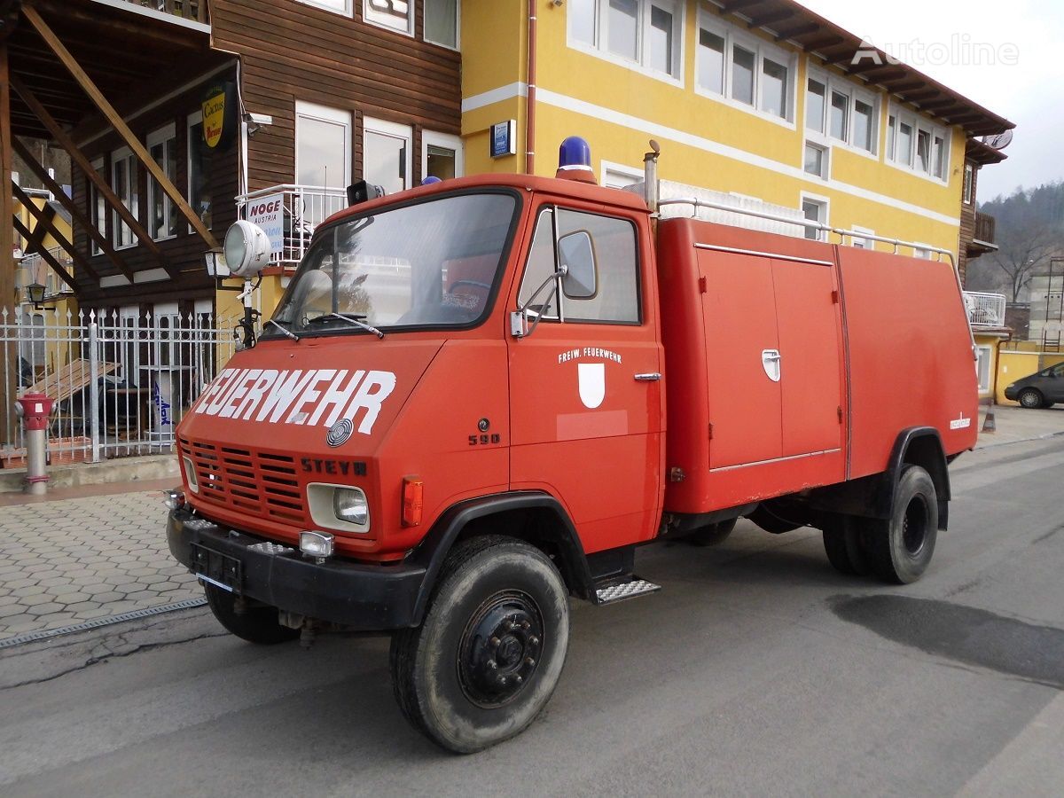 Truk pemadam kebakaran STEYR 590 110 dijual Austria 