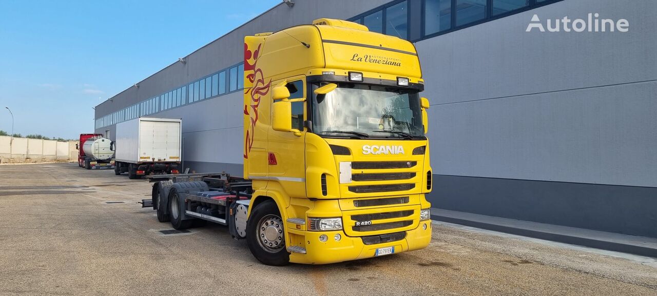 sasis kontainer Scania R 420