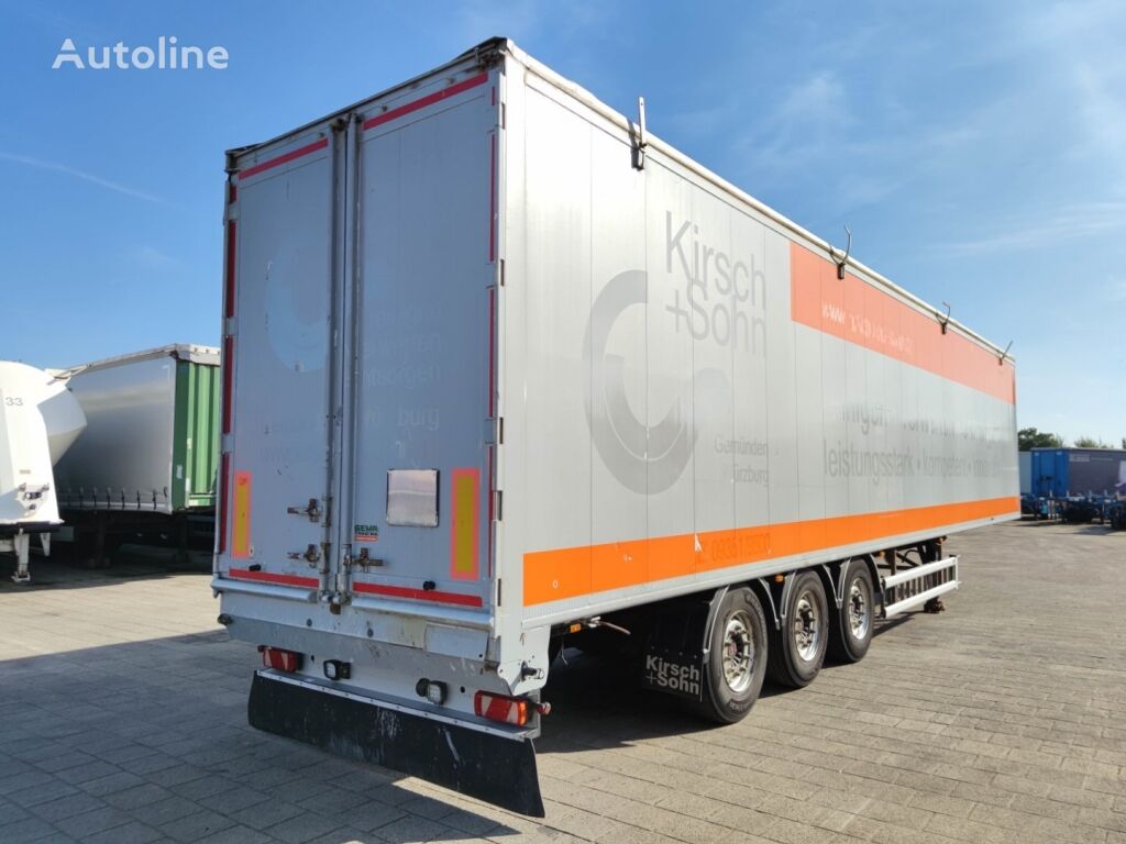 semi-trailer dengan lantai berjalan Stas S300ZX 92m³ 3-Assen SAF - Schijfremmen - Liftas - Slijtplaten (O