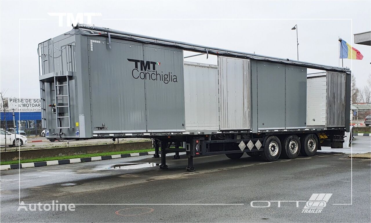 semi-trailer dengan lantai berjalan T.M.T. Costruzioni Conchiglia 38A1 baru