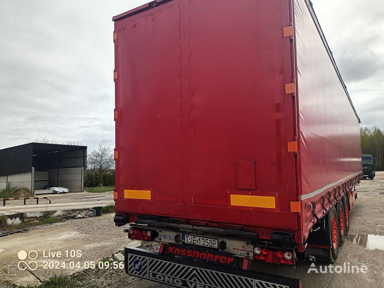 semi-trailer dengan terpal samping Kässbohrer XS MAXIMA