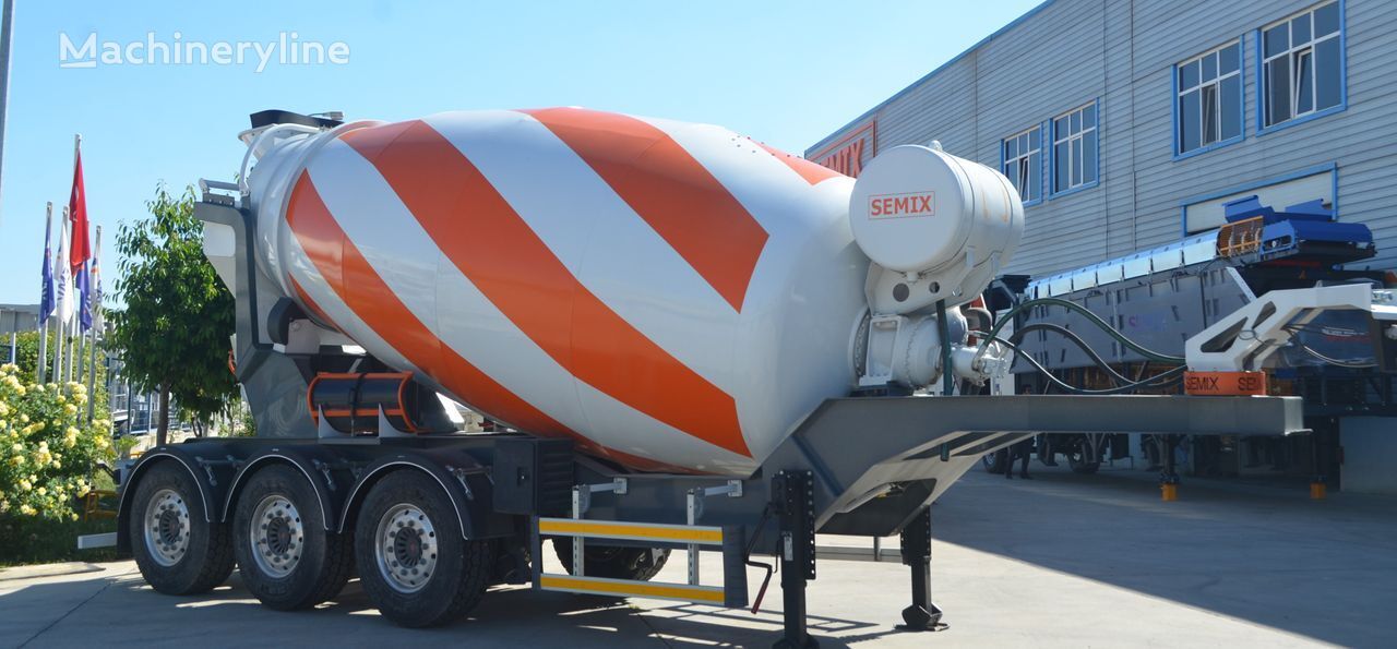 semi-trailer pengaduk beton Semix Semi Trailer Concrete Mixer baru