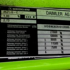 kabin Daimler-Benz MERCEDES-BENZ,DAIMLER Actros MP4 2551 (01.12-) untuk tractor head Mercedes-Benz Actros MP4 Antos Arocs (2012-)