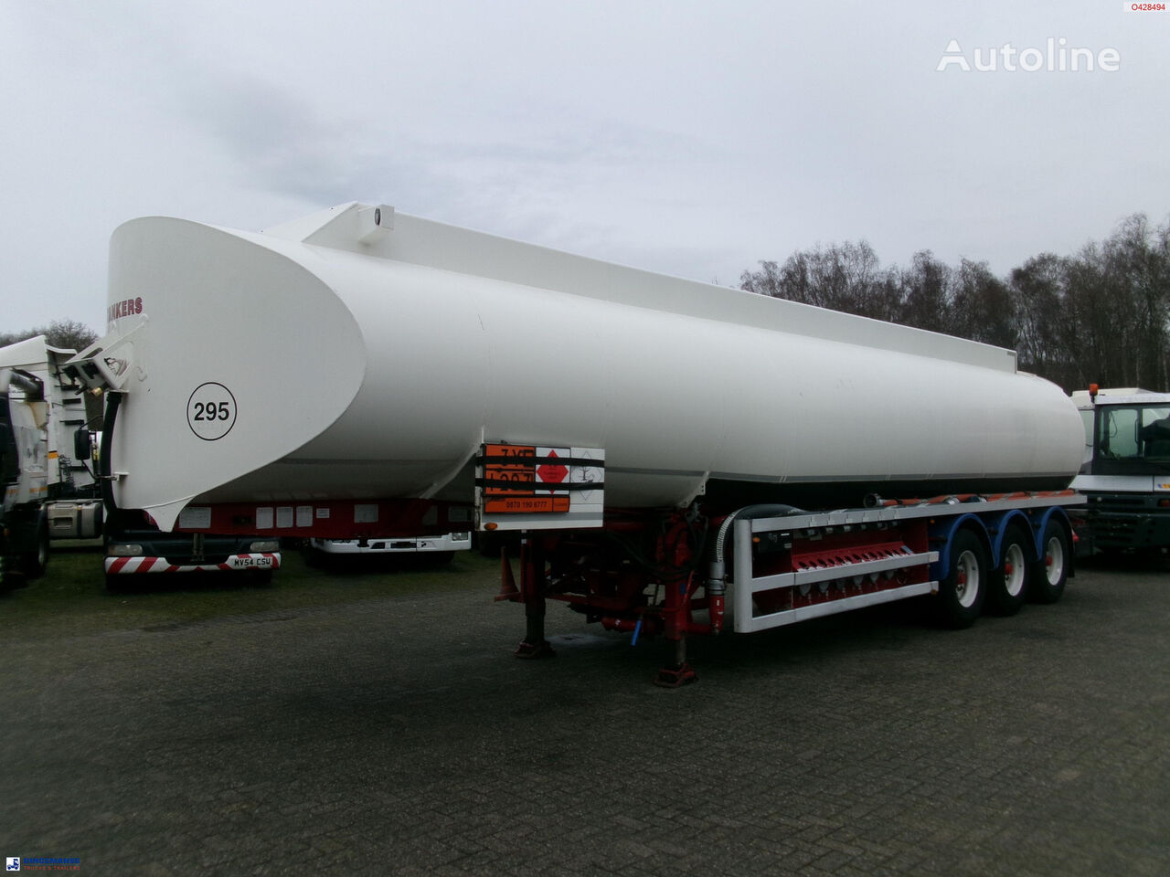 semi-trailer tangki bahan bakar Tank Lakeland Fuel alu 42.8 m3 / 6 comp + pump