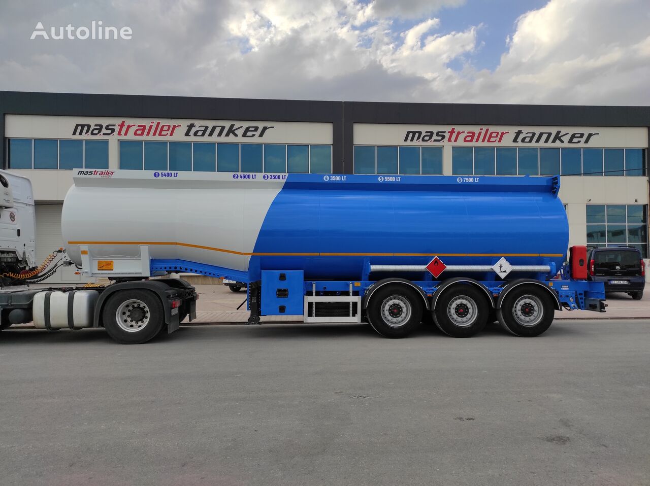 semi-trailer tanker Mas Trailer Tanker 2024 Carbon steel adr luxury model baru