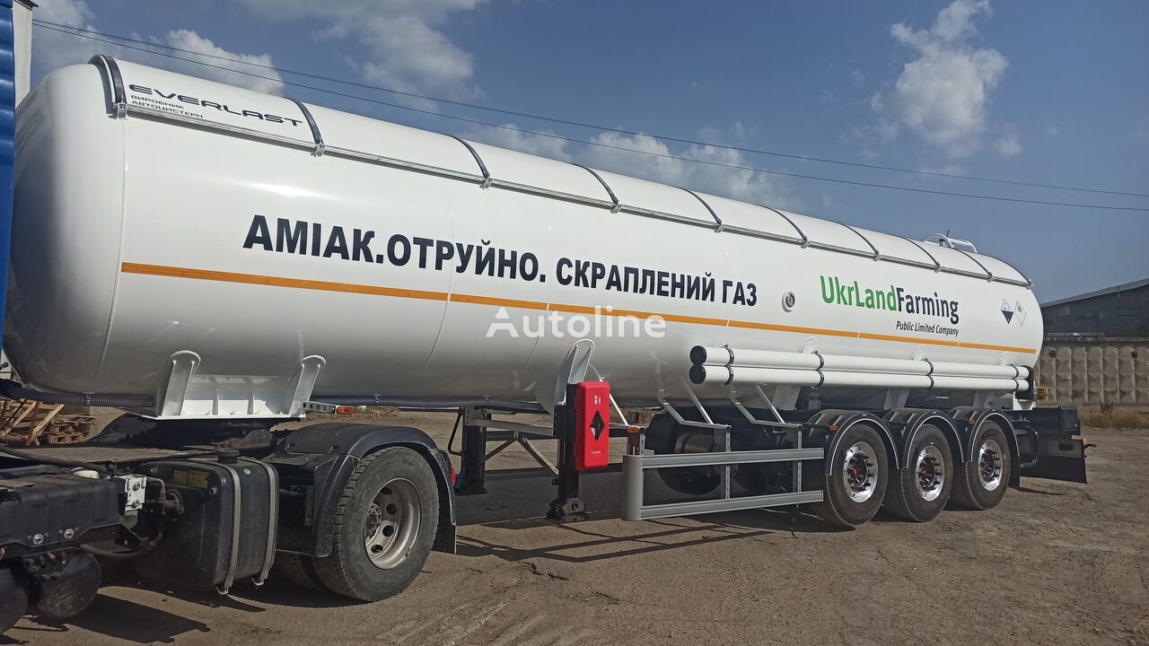 trailer tangki bahan kimia Everlast Amiakovoz baru