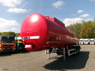 trailer tangki cairan aspal Cobo Bitumen tank inox 34 m3 / 1 comp