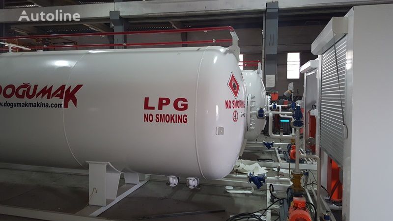 trailer tangki gas Doğumak Mini Lpg Cylinder Filling Station baru