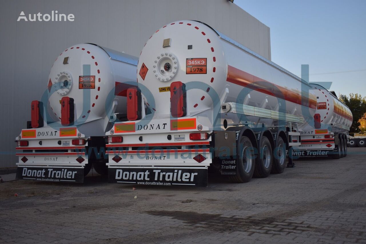 trailer tangki gas Donat 60 m3 LPG baru