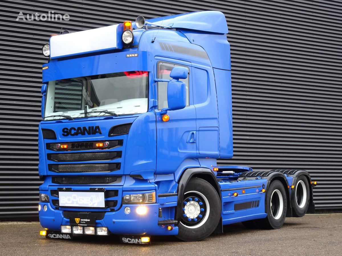 tractor head Scania R580 V8 / 6X2 / RETARDER / BOOGIE / MANUAL / WB 290