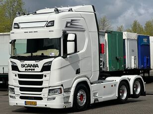 tractor head Scania R580 V8 NGS 6X2 BOOGIE EURO 6 RETARDER FULL AIR APK!