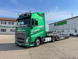 tractor head Volvo FH 13.500 + semi-trailer pengangkut mobil