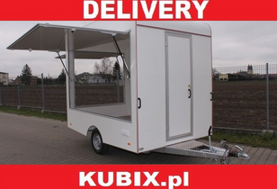 trailer pengangkut makanan Tomplan TH 302.01 DMC 1300kg commercial trailer with furniture baru