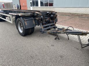 trailer sasis kontainer GS Meppel AIC-2000 K , Kipper , Hefbare Triangel ( Knielend )