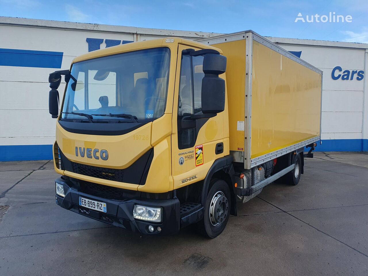 truk box IVECO Eurocargo ML 120EL21