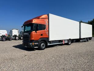truk box Scania R450 HIGH 4X2 + trailer
