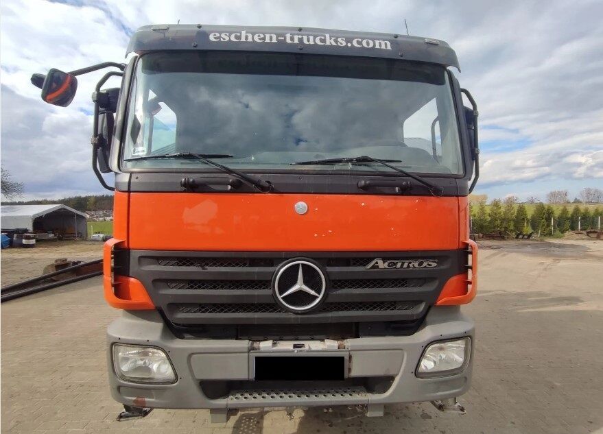 truk pembuangan Mercedes-Benz  Actros 3341 3 way tipper + crane Atlas Terex 6x6