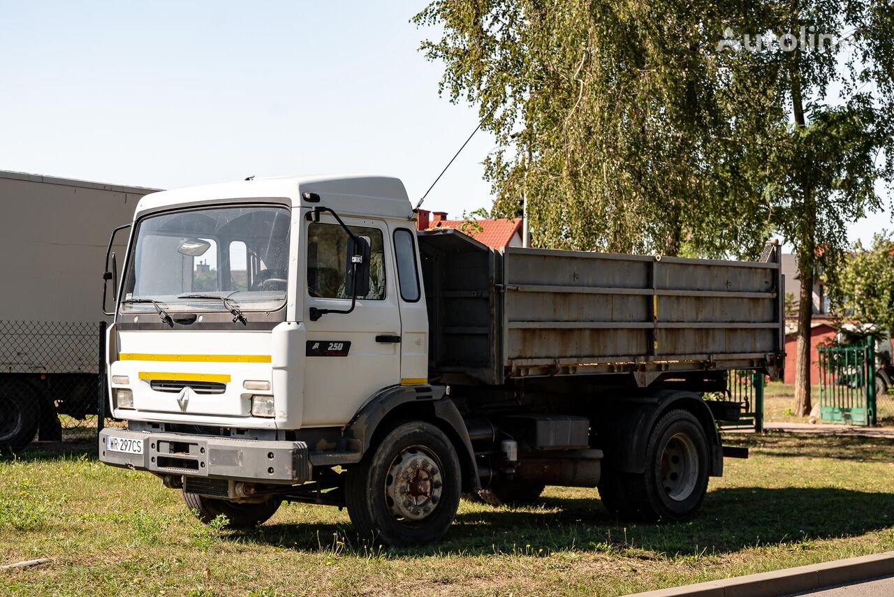 truk pembuangan Renault Midliner 250KM,3,10roztaw oś.7m3=13T,FVAT,SPALANIE 20L