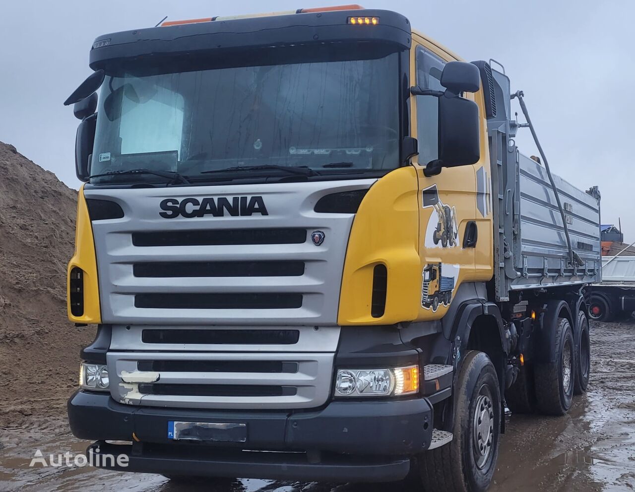 truk pembuangan Scania R420