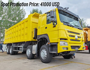 truk pembuangan Sinotruk Howo 430HP 8x4 Dump Truck for Sale in Congo Price baru