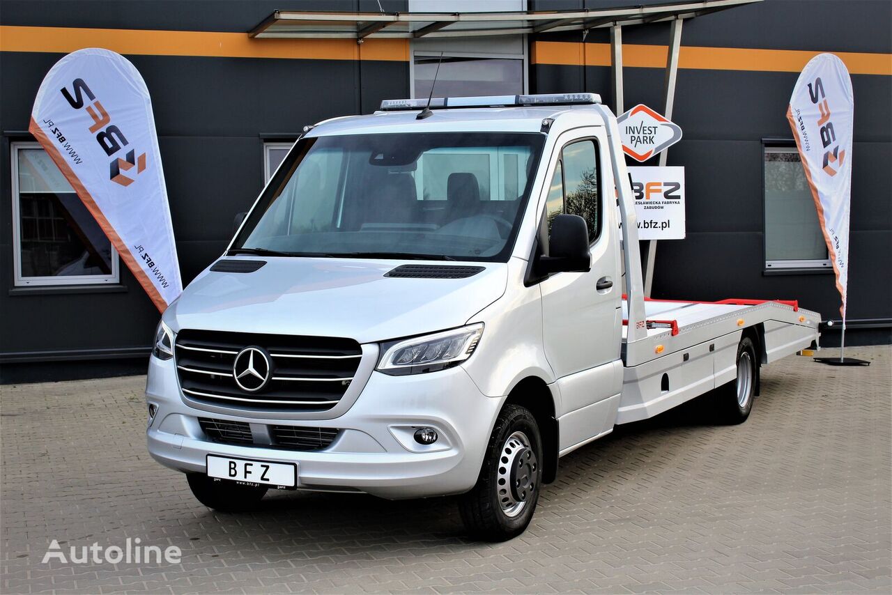 truk penderek Mercedes-Benz Sprinter 519 5T  NAVI LED LUFTFEDERUNG NUTZLAST baru