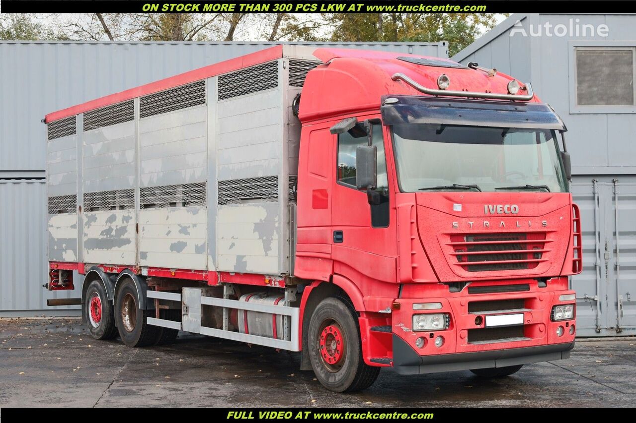 truk pengangkut kuda IVECO STRALIS 260, 6x2, BDF, ANIMAL TRANSPORTATION