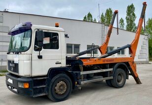 truk skip loader MAN 18.260 lift dumper for containers 4x2 MANUAL FULL RESOR