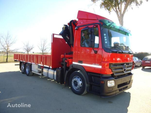 truk flatbed MERCEDES-BENZ ACTROS 25 36