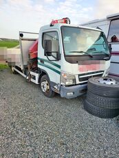 truk flatbed Mitsubishi Fuso Canter *4x2 *Euro 5 *HMF 635 K3 crane flatbed truck